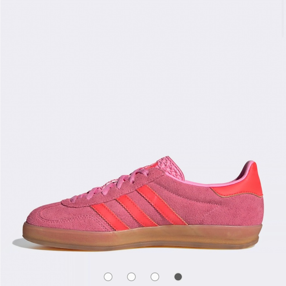 adidas Originals Gazelle Indoor sneakers in pink and red - Picture 8 of 9